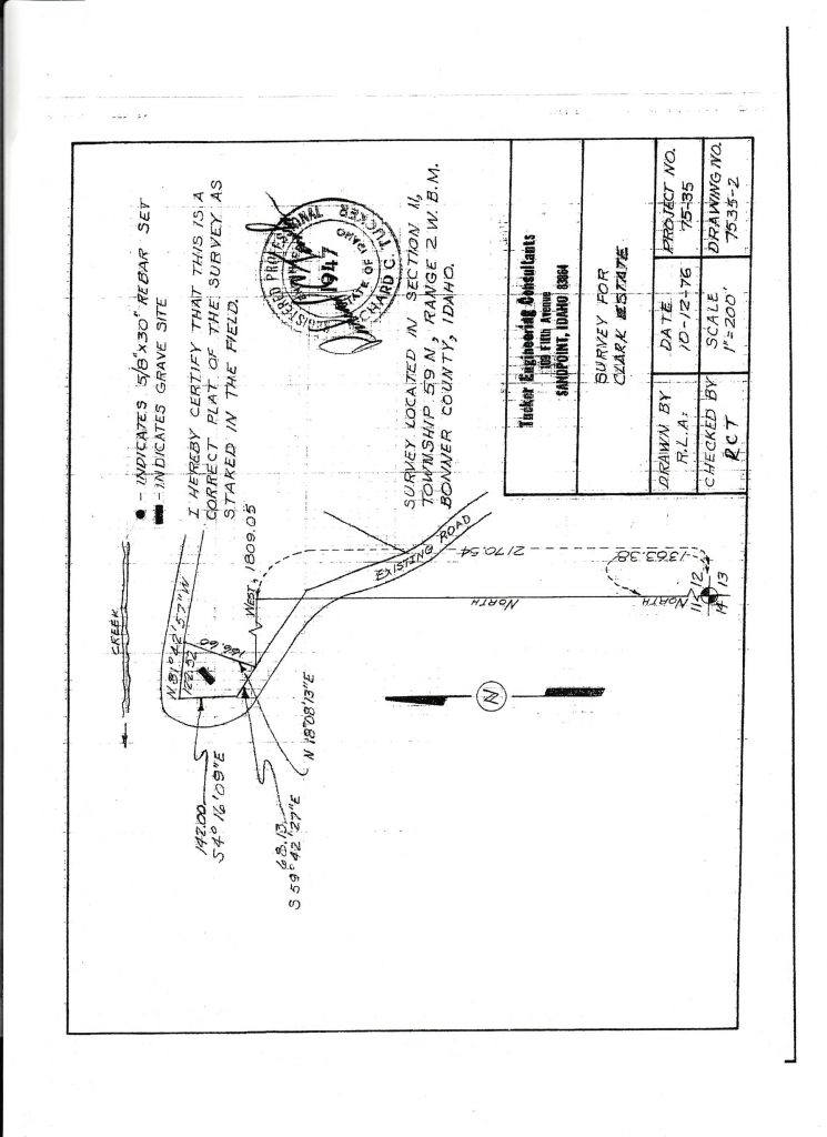 This image has an empty alt attribute; its file name is 1976-Survey-for-Clark-Estate-Clark-gravesite-and-instrument-170365-road-and-utility-easement-745x1024.jpeg